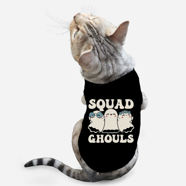 Halloween Squad Ghouls-Cat-Basic-Pet Tank-tobefonseca