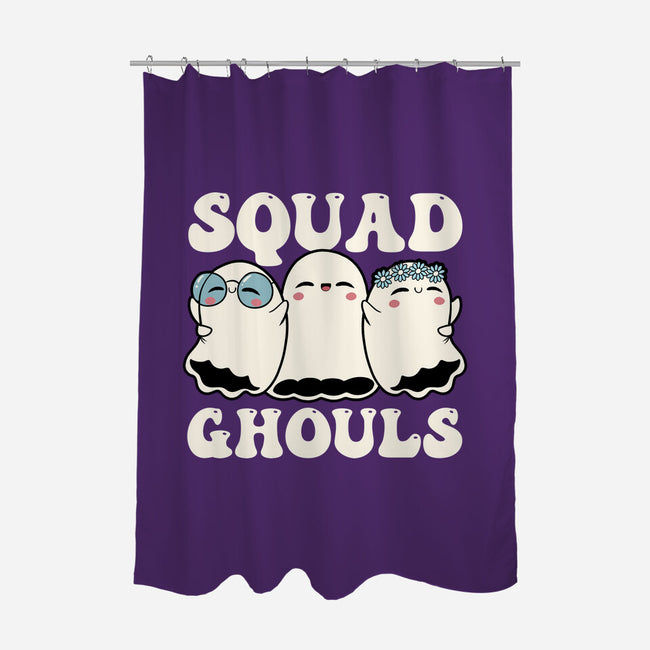Halloween Squad Ghouls-None-Polyester-Shower Curtain-tobefonseca