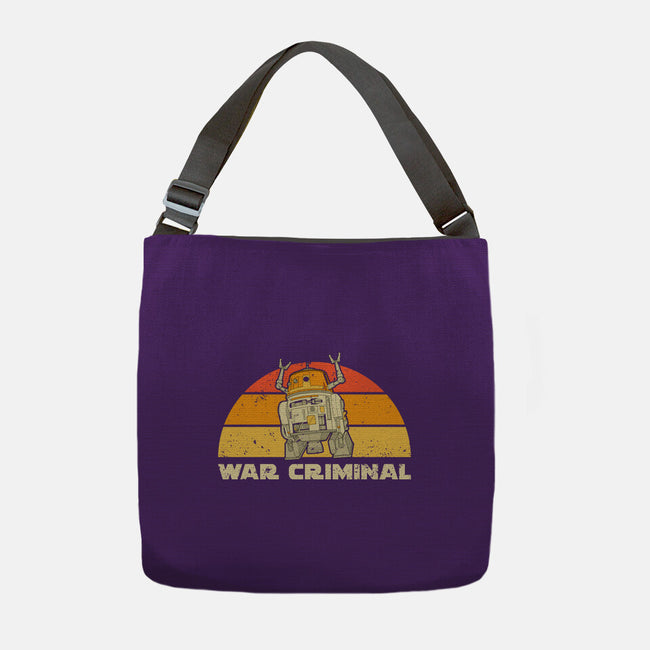 Vintage Criminal Droid-None-Adjustable Tote-Bag-retrodivision