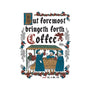 But First Coffee Medieval Style-None-Removable Cover-Throw Pillow-Nemons