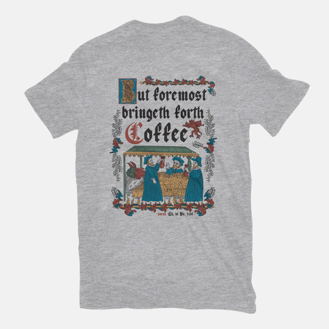 But First Coffee Medieval Style-Mens-Premium-Tee-Nemons