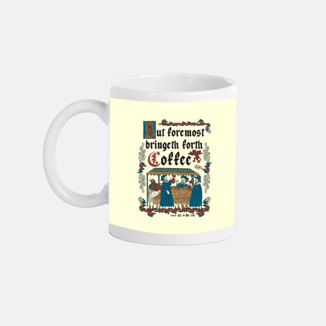 But First Coffee Medieval Style-None-Mug-Drinkware-Nemons