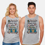 But First Coffee Medieval Style-Unisex-Basic-Tank-Nemons