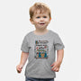 But First Coffee Medieval Style-Baby-Basic-Tee-Nemons