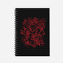 Red Koi-None-Dot Grid-Notebook-eduely