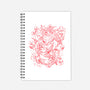 Red Koi-None-Dot Grid-Notebook-eduely