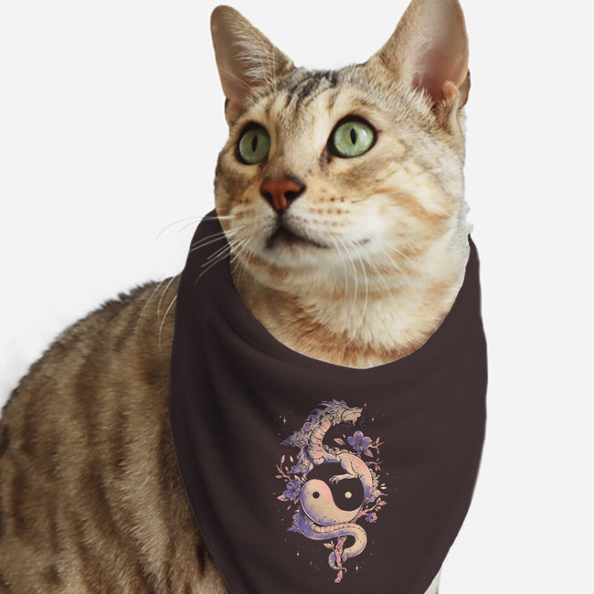 Dragon Flower-Cat-Bandana-Pet Collar-eduely