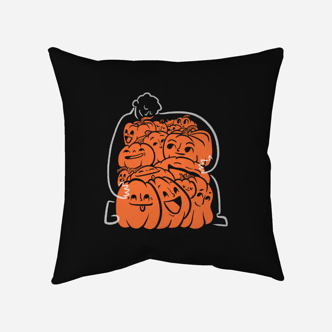 Pumpkin Picker-None-Removable Cover-Throw Pillow-Aarons Art Room
