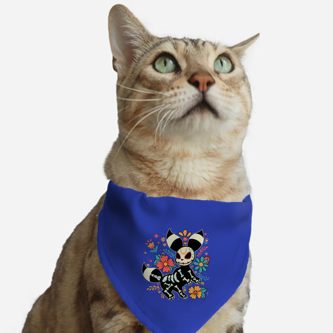 Night Skeleton-Cat-Adjustable-Pet Collar-IKILO