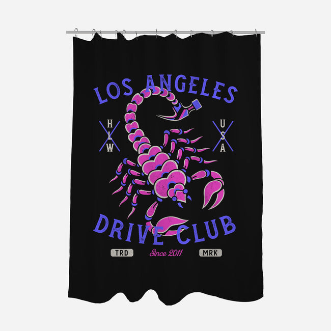 Drive Club-None-Polyester-Shower Curtain-Nemons