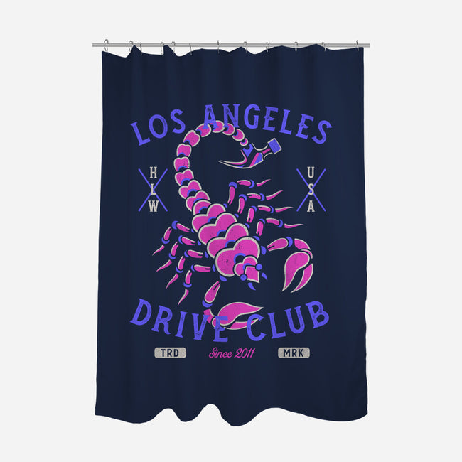 Drive Club-None-Polyester-Shower Curtain-Nemons
