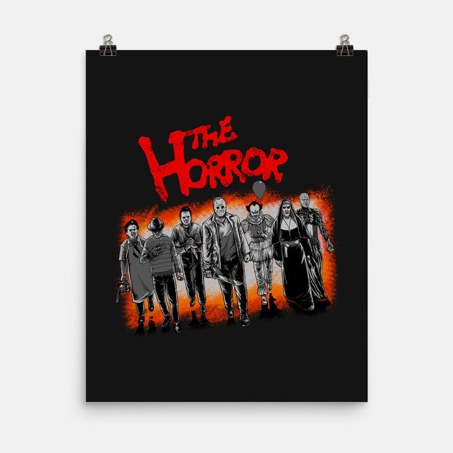 The Horror-None-Matte-Poster-joerawks