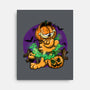 Garfield Halloween-None-Stretched-Canvas-By Berto