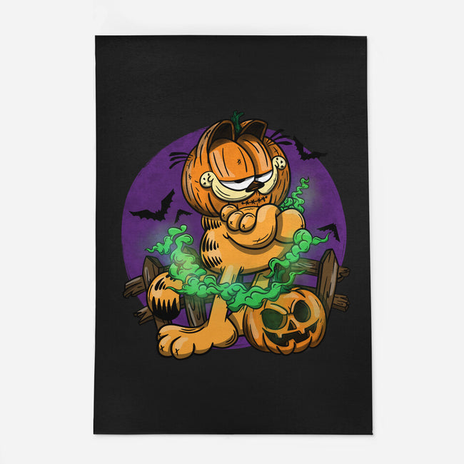 Garfield Halloween-None-Indoor-Rug-By Berto