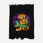 Garfield Halloween-None-Polyester-Shower Curtain-By Berto
