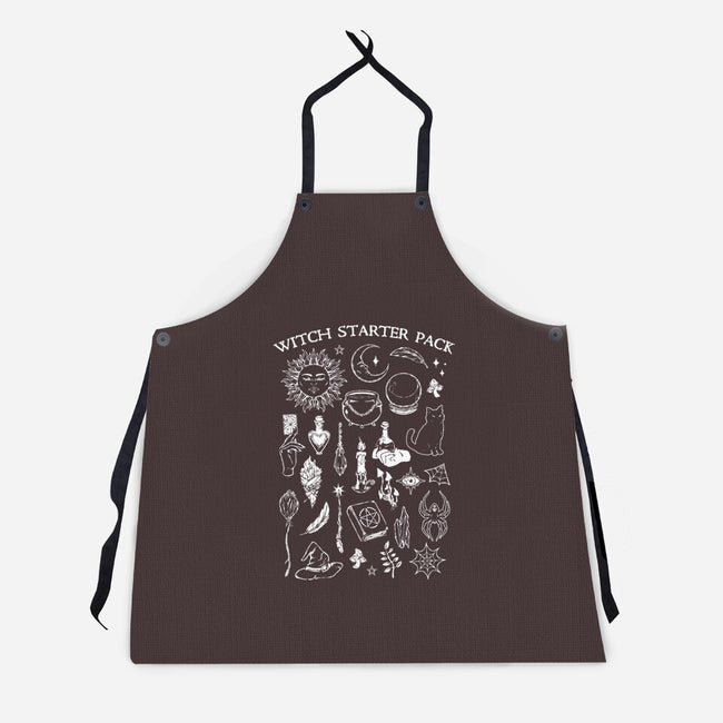 Witch Starter Pack-Unisex-Kitchen-Apron-eduely