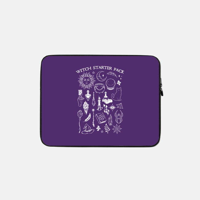 Witch Starter Pack-None-Zippered-Laptop Sleeve-eduely