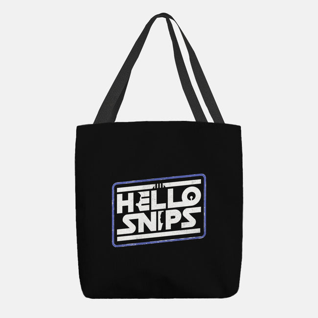 Hello Snips-None-Basic Tote-Bag-rocketman_art