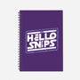 Hello Snips-None-Dot Grid-Notebook-rocketman_art