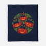 Pumpkin Kitten Family-None-Fleece-Blanket-erion_designs