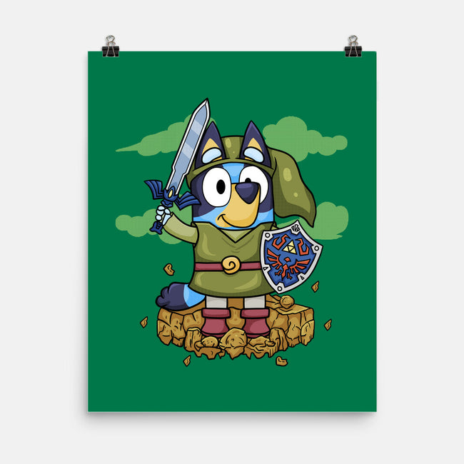 Legend Of Bluey-None-Matte-Poster-JamesQJO