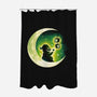 Boogie Moon-None-Polyester-Shower Curtain-Vallina84