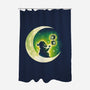 Boogie Moon-None-Polyester-Shower Curtain-Vallina84