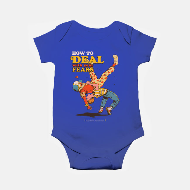 How To Deal With Your Fears-Baby-Basic-Onesie-Hafaell