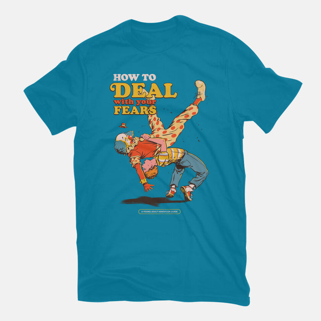 How To Deal With Your Fears-Womens-Basic-Tee-Hafaell