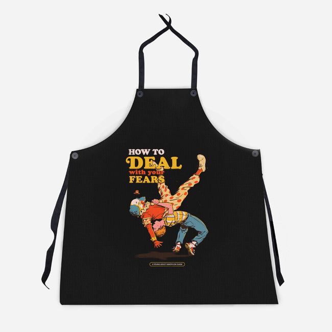 How To Deal With Your Fears-Unisex-Kitchen-Apron-Hafaell