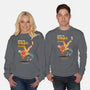 How To Deal With Your Fears-Unisex-Crew Neck-Sweatshirt-Hafaell