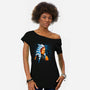 The Master And Apprentice-Womens-Off Shoulder-Tee-CappO