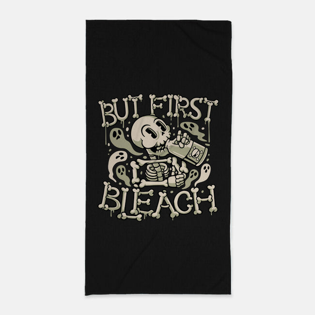 But First Bleach-None-Beach-Towel-tobefonseca