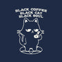 Black Cat Black Soul-Womens-Racerback-Tank-tobefonseca
