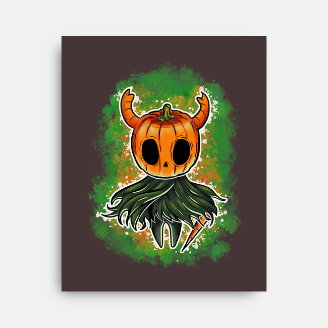 Pumpkin Knight-None-Stretched-Canvas-nickzzarto