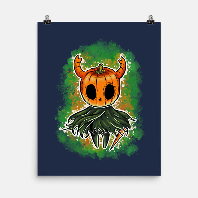 Pumpkin Knight-None-Matte-Poster-nickzzarto