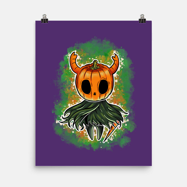 Pumpkin Knight-None-Matte-Poster-nickzzarto