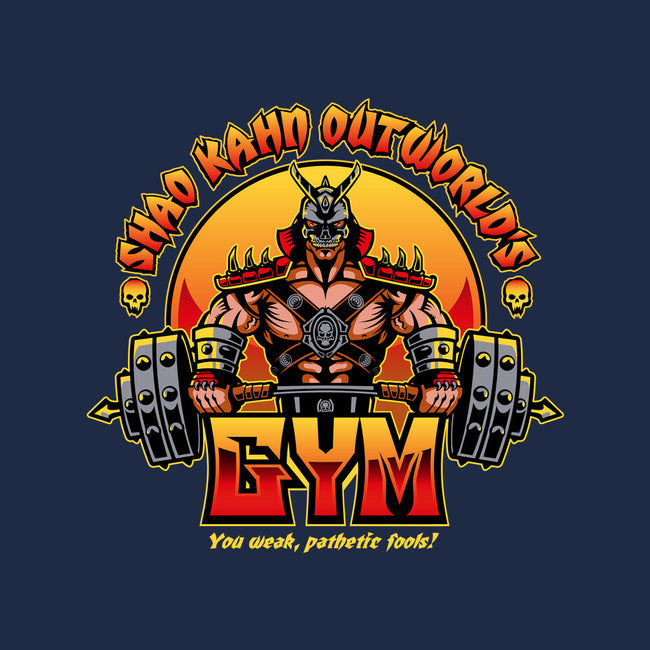 Outworld's Gym-Mens-Long Sleeved-Tee-demonigote