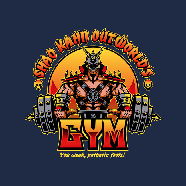 Outworld's Gym-Youth-Basic-Tee-demonigote