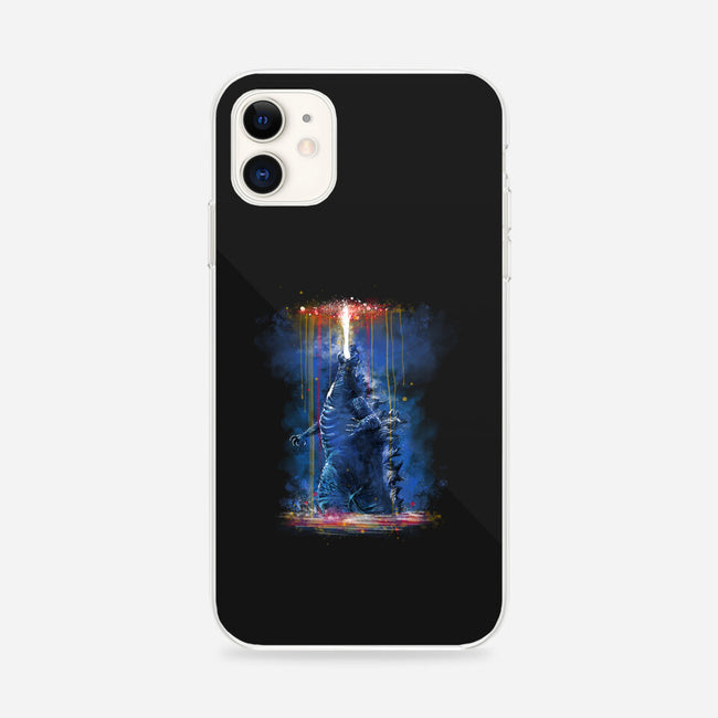 Watercolor Godzilla-iPhone-Snap-Phone Case-zascanauta