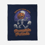 Halloween Pumpkin Parade-None-Fleece-Blanket-Studio Mootant