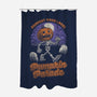 Halloween Pumpkin Parade-None-Polyester-Shower Curtain-Studio Mootant