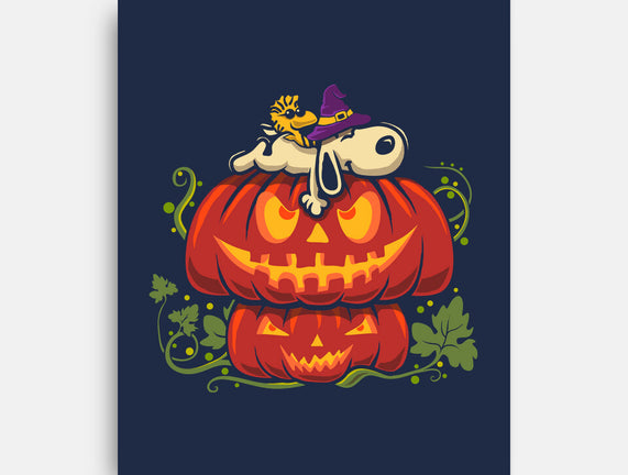 Beagle's Pumpkin House