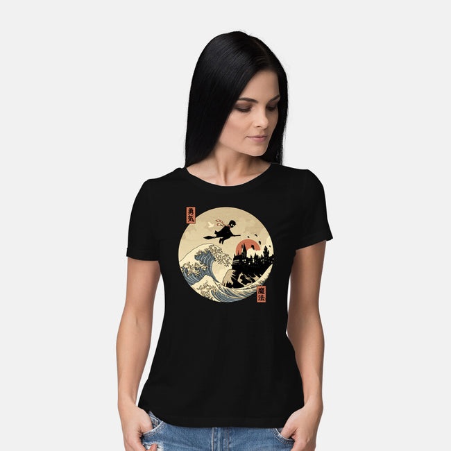 The Great Wizard-Womens-Basic-Tee-retrodivision