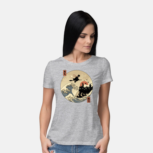 The Great Wizard-Womens-Basic-Tee-retrodivision