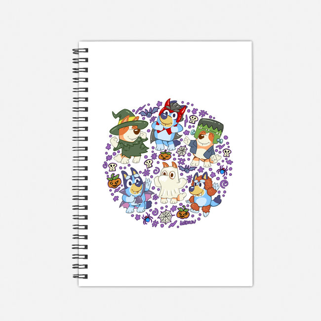 Halloweentime Dogs-None-Dot Grid-Notebook-Andriu