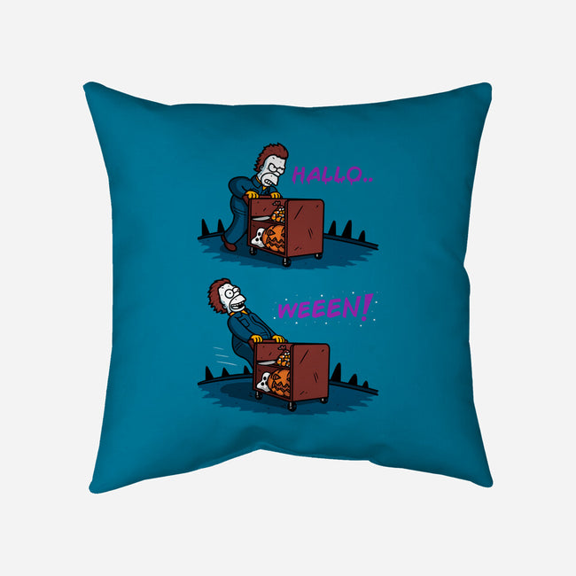 Halloweee-None-Removable Cover-Throw Pillow-Raffiti
