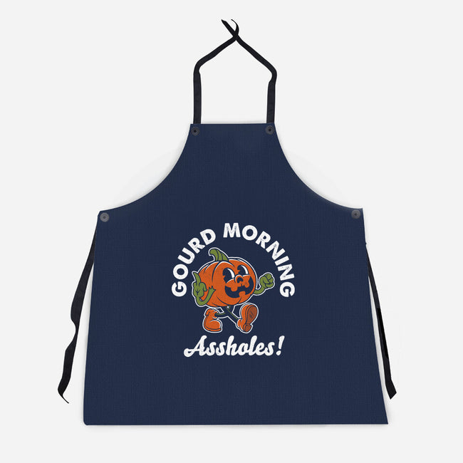 Gourd Morning!-Unisex-Kitchen-Apron-Nemons