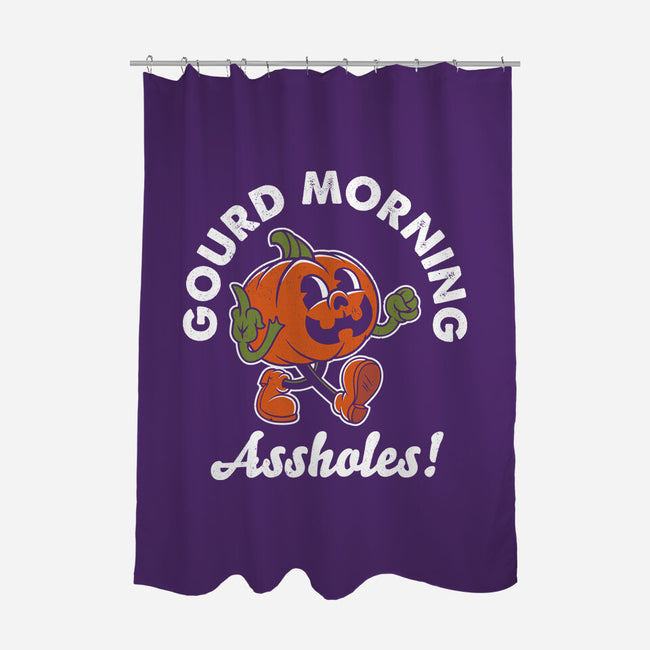 Gourd Morning!-None-Polyester-Shower Curtain-Nemons