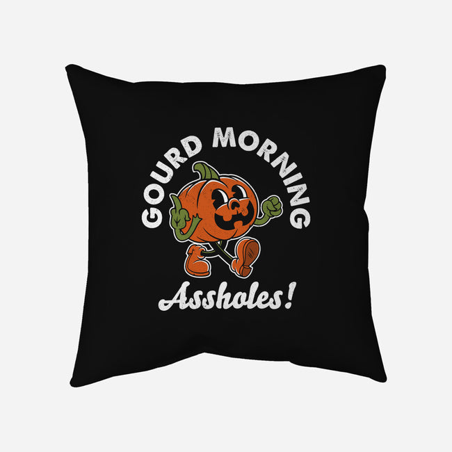 Gourd Morning!-None-Removable Cover w Insert-Throw Pillow-Nemons